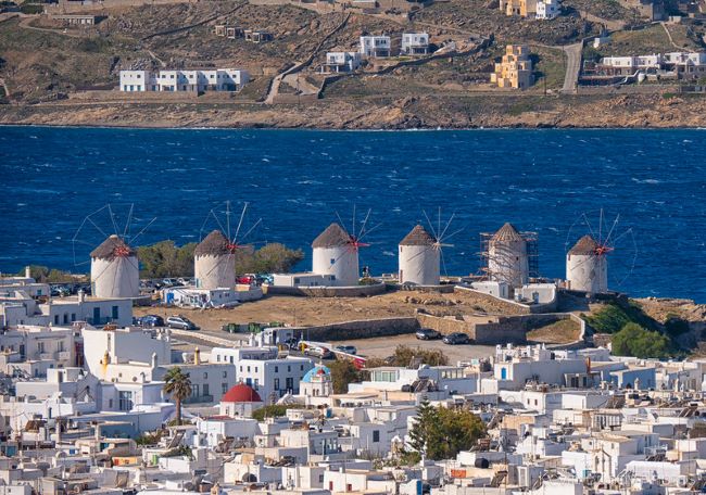 Mykonos Şehir Merkezi (Chora)
