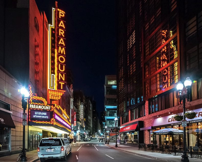 boston theatre district