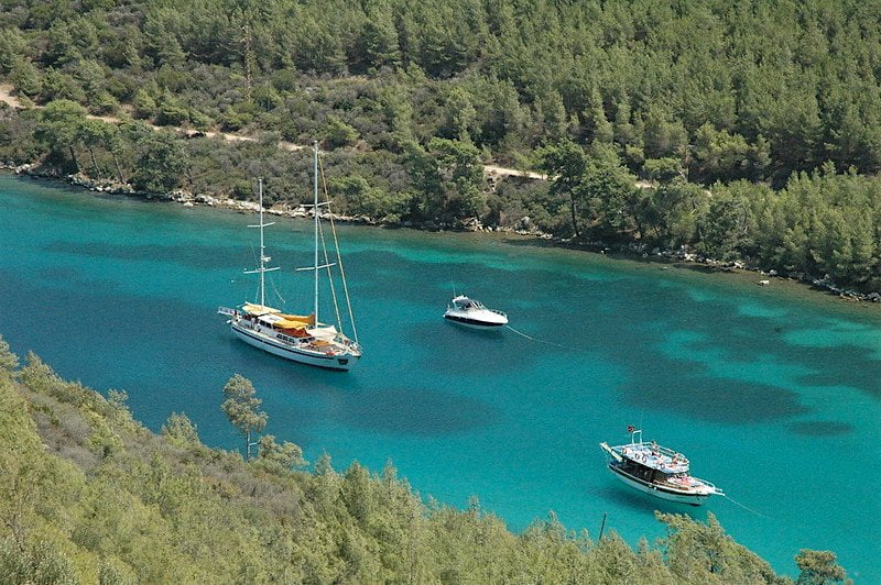 cennet koyu bodrum plajları