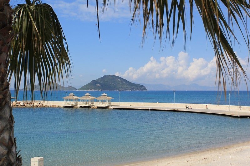 turgutreis bodrum plajı