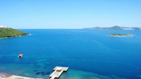 bodrum adabükü plajı
